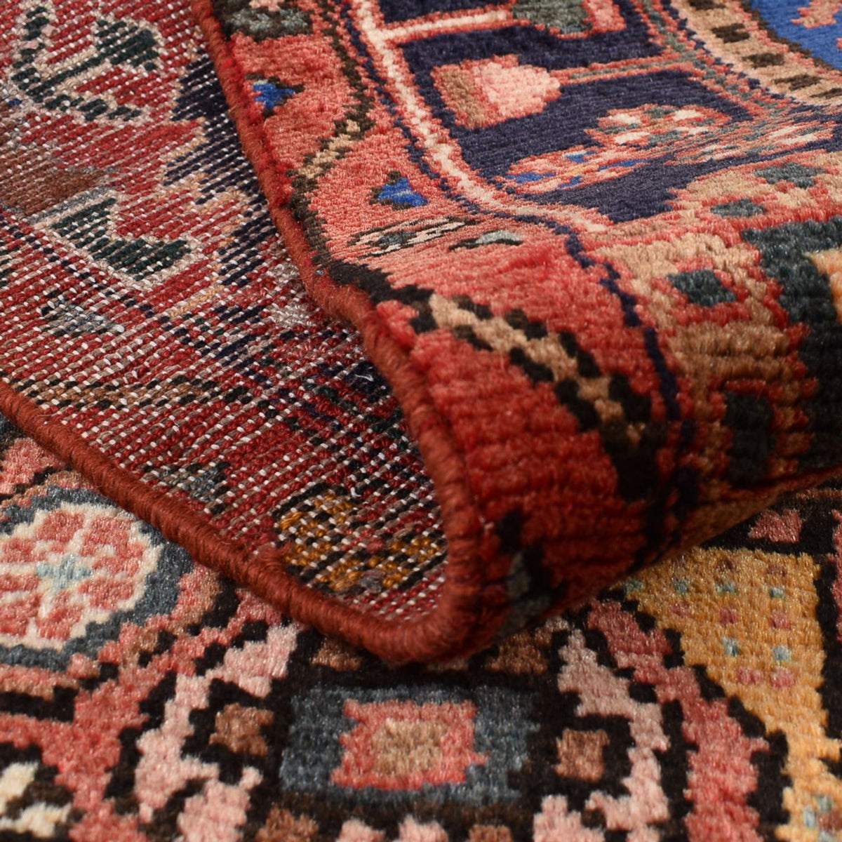 Persisk matta - Nomadic - 168 x 108 cm - ljusröd