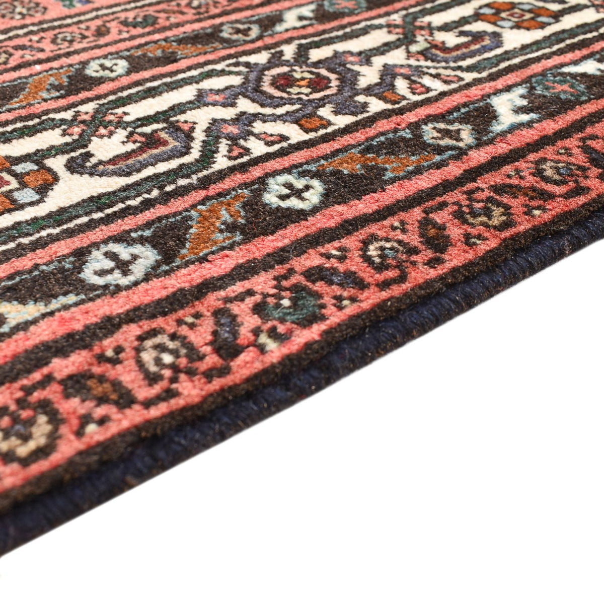 Persisk matta - Nomadic - 198 x 155 cm - ljusröd