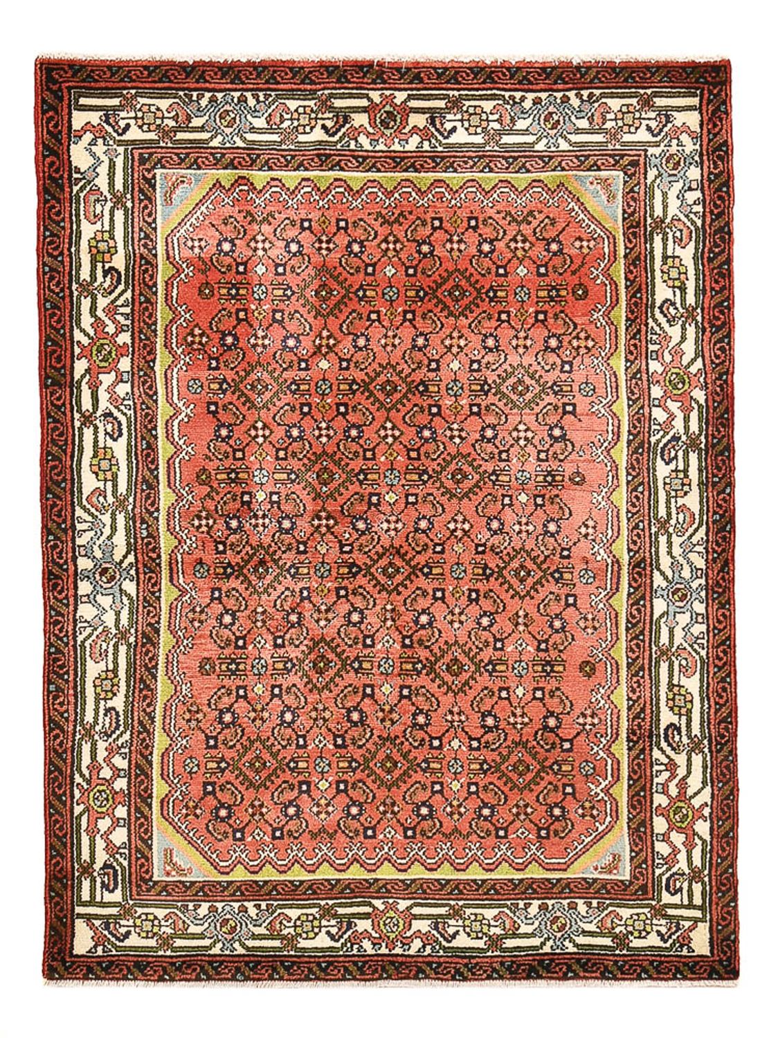 Persisk matta - Nomadic - 148 x 108 cm - ljusröd
