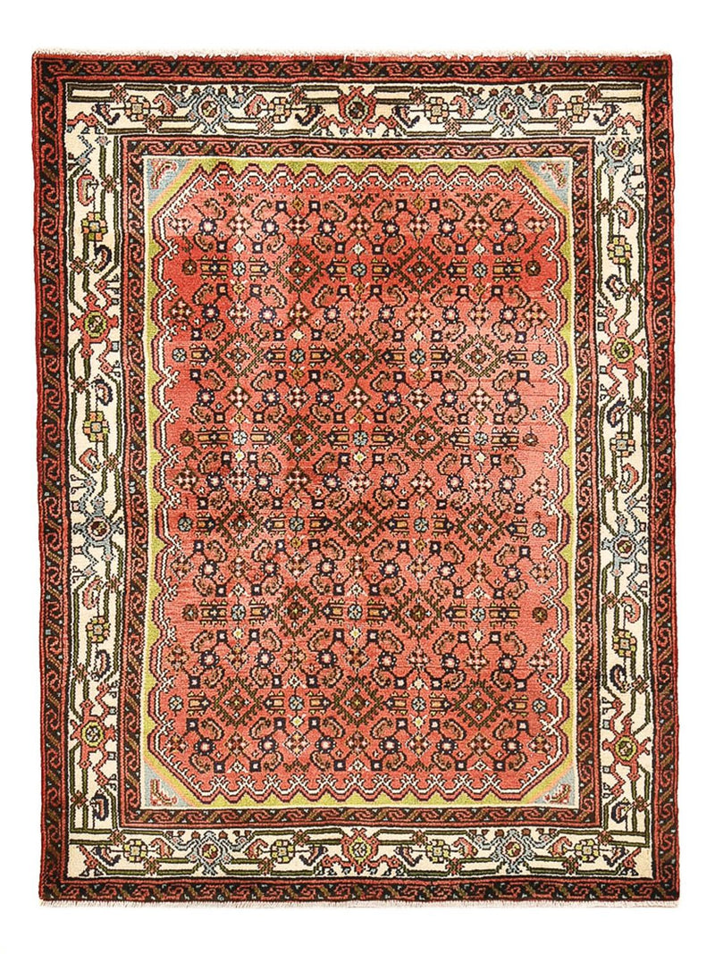Persisk matta - Nomadic - 148 x 108 cm - ljusröd