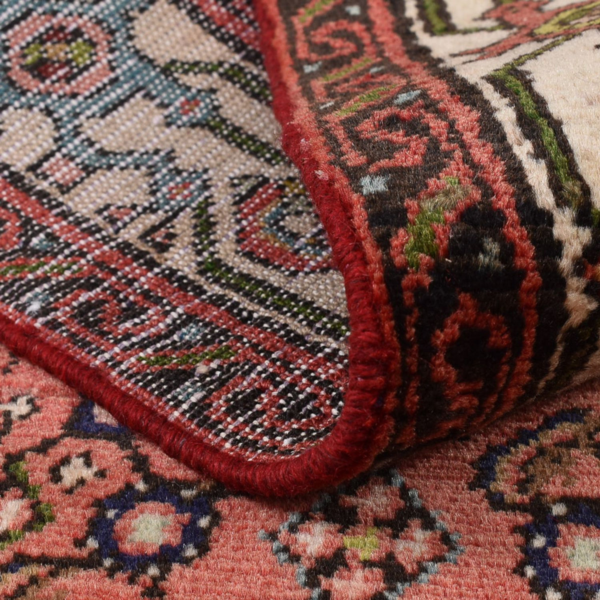 Persisk matta - Nomadic - 148 x 108 cm - ljusröd