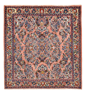 Persisk matta - Classic - 110 x 99 cm - ljusröd