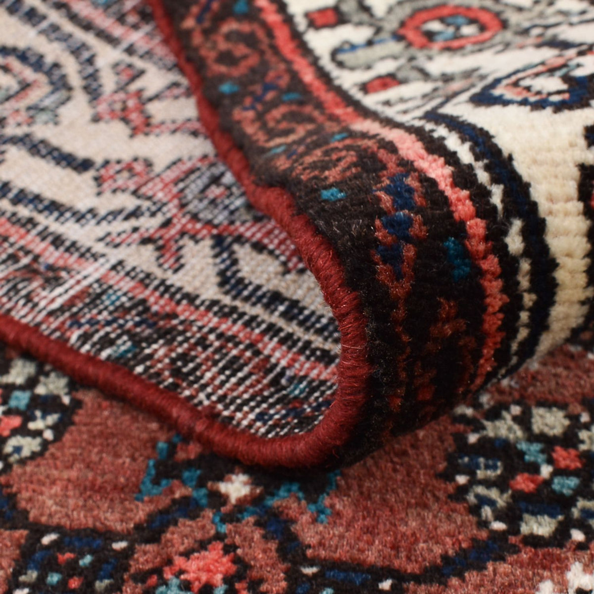 Persisk matta - Nomadic - 153 x 100 cm - flerfärgad