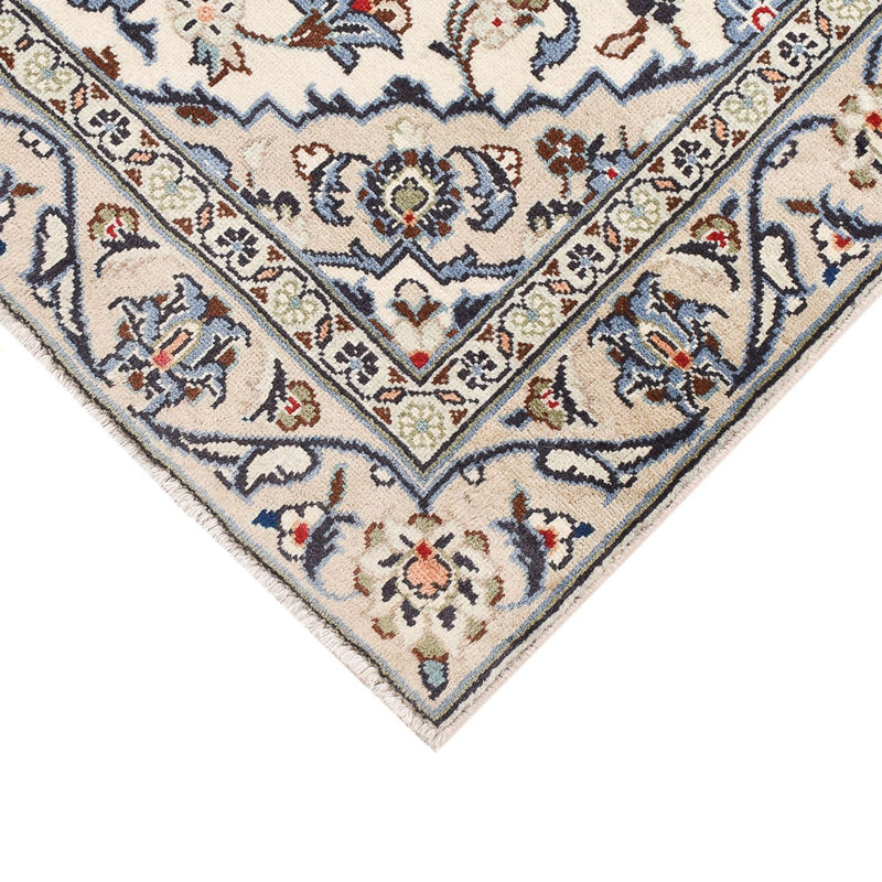 Persiska mattor - Keshan - 140 x 92 cm - ljusgrå