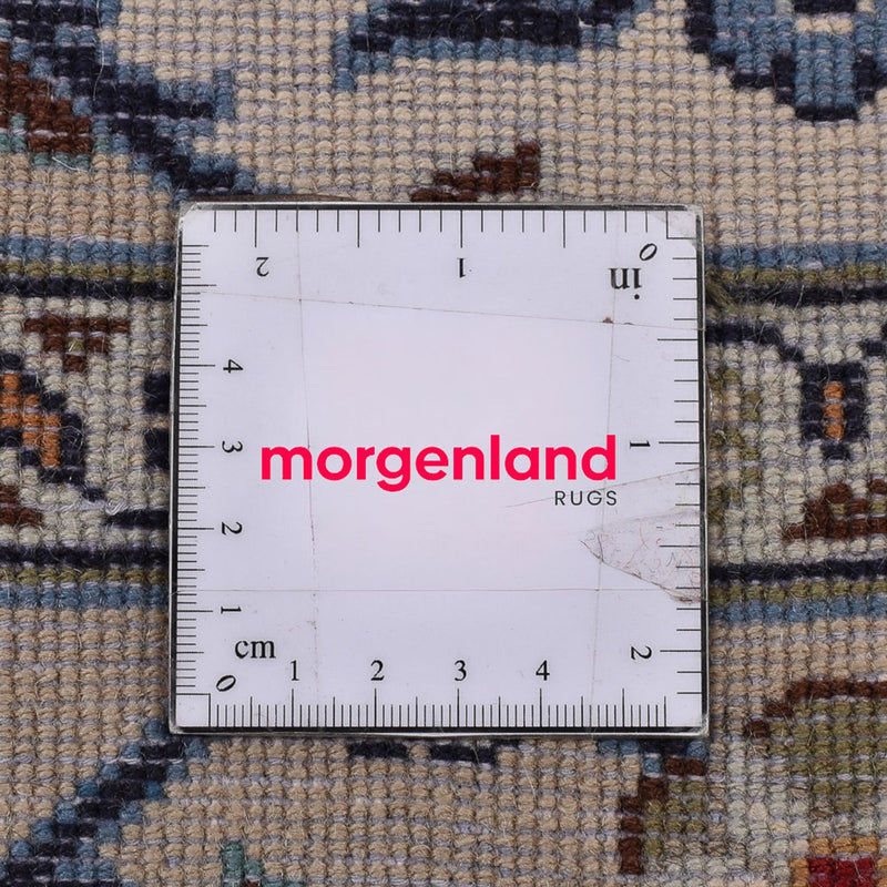 Persiska mattor - Keshan - 140 x 92 cm - ljusgrå