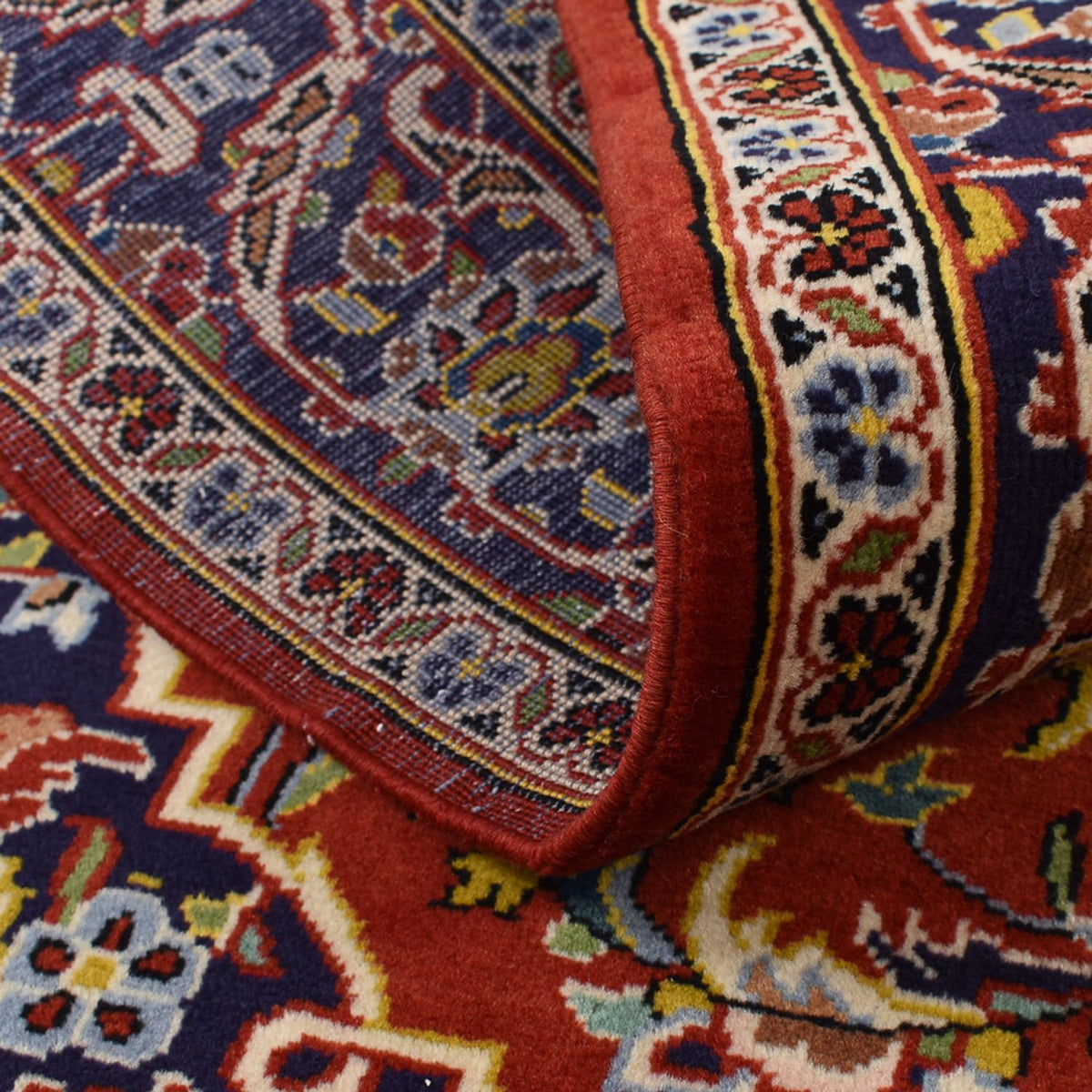 Persiska mattor - Keshan - 159 x 110 cm - röd