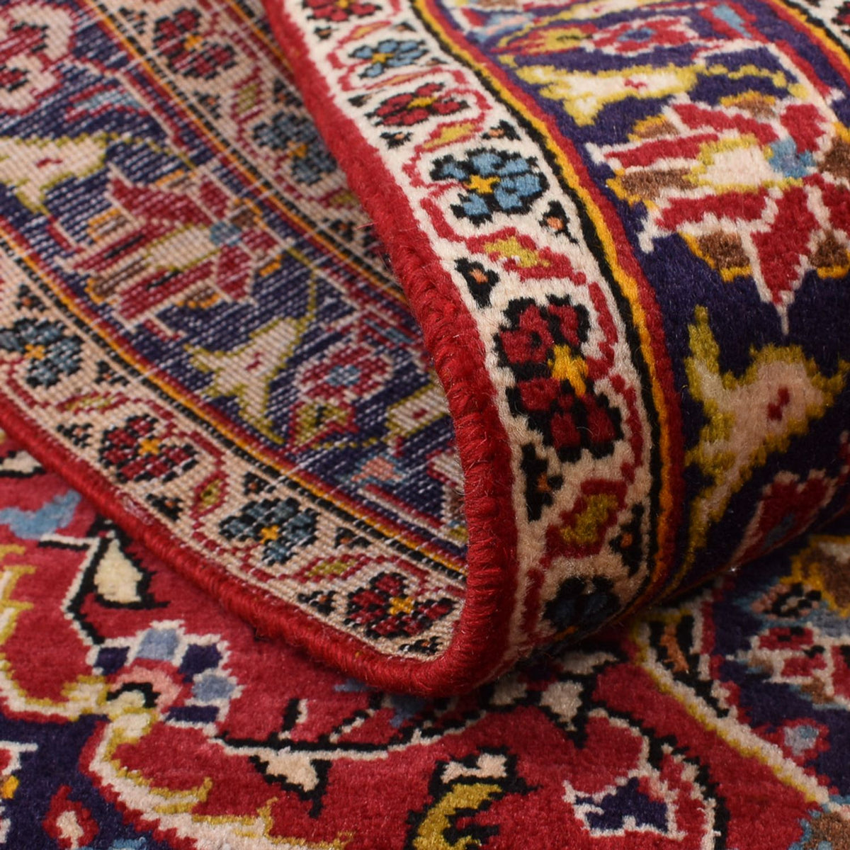 Persiska mattor - Keshan - 161 x 97 cm - röd