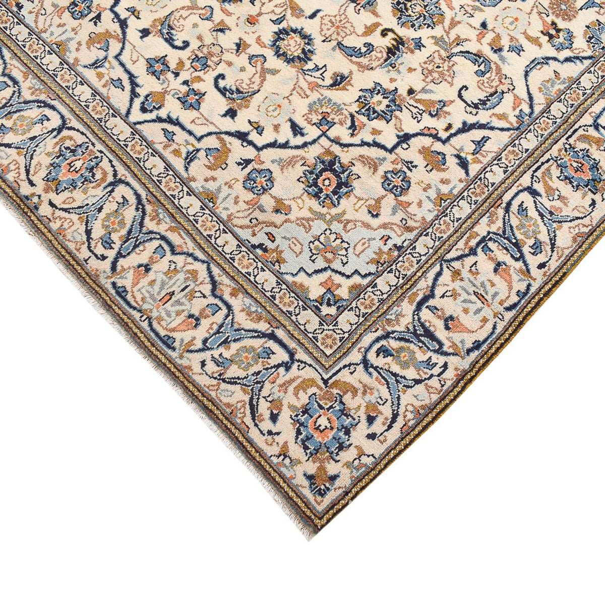 Persiska mattor - Keshan - 248 x 133 cm - sand