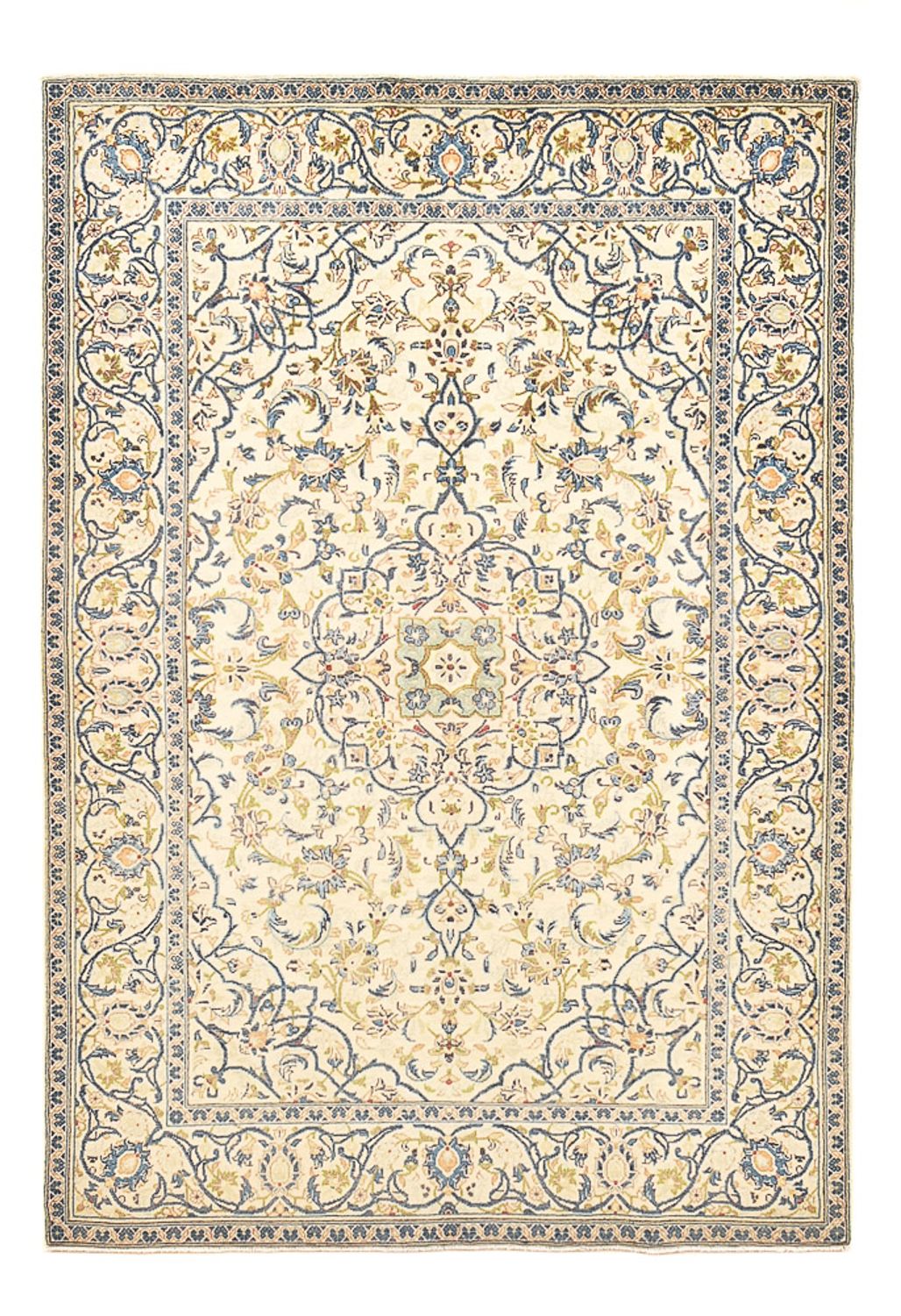 Persiska mattor - Keshan - 203 x 135 cm - sand