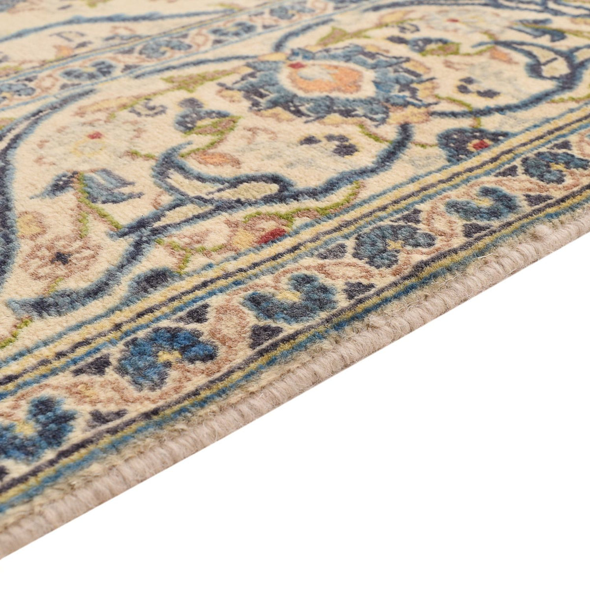 Persiska mattor - Keshan - 203 x 135 cm - sand