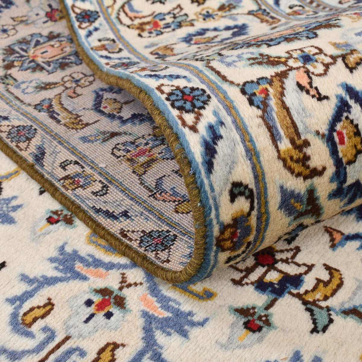 Persiska mattor - Keshan - 247 x 143 cm - flerfärgad