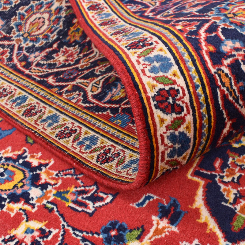 Persiska mattor - Keshan - 210 x 152 cm - röd