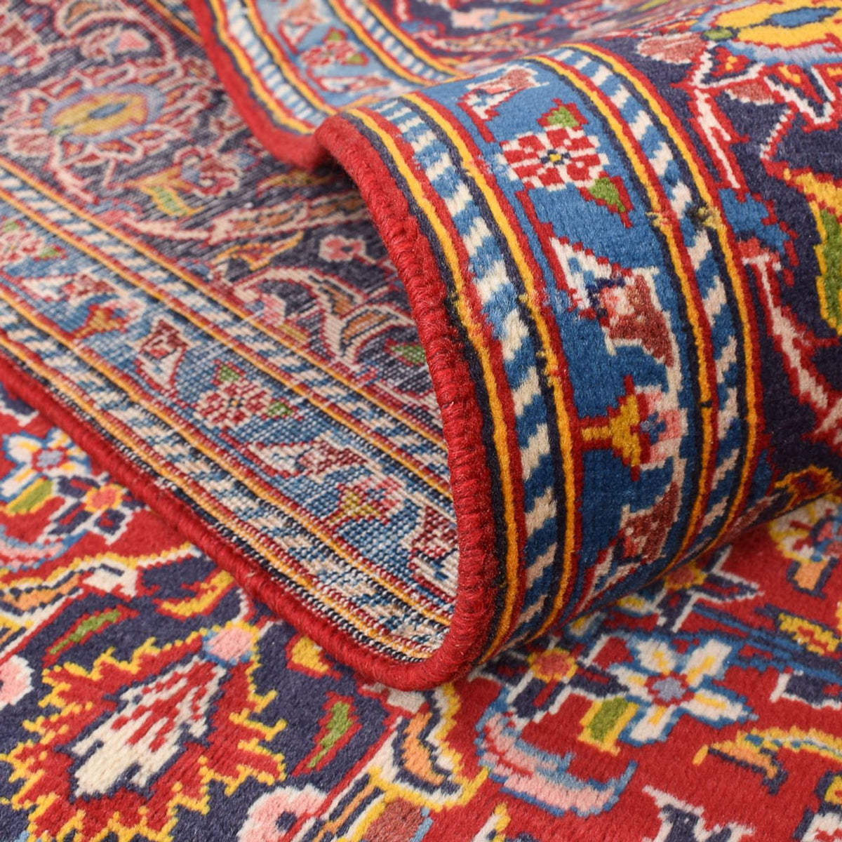 Persiska mattor - Keshan - 230 x 142 cm - röd