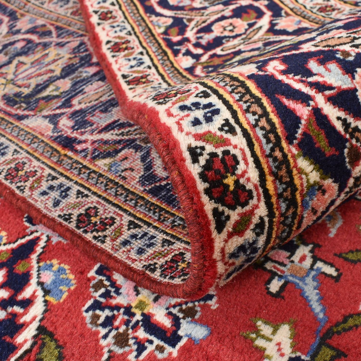 Persiska mattor - Keshan - 248 x 150 cm - röd