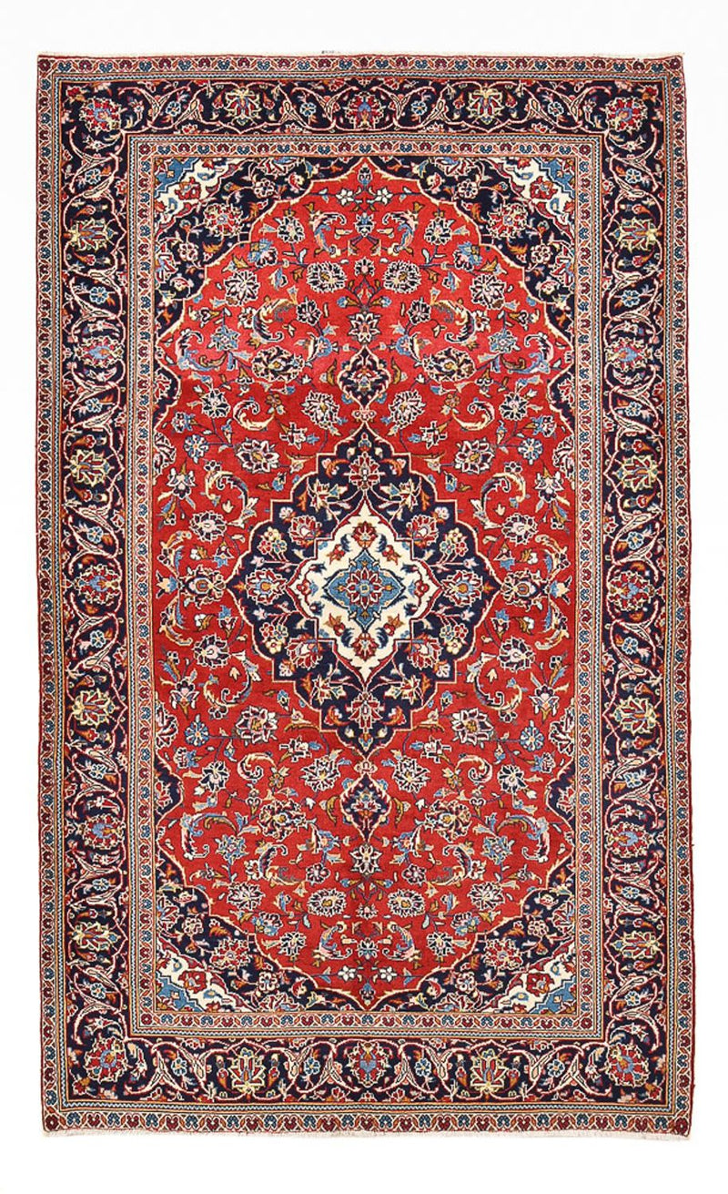 Persiska mattor - Keshan - 255 x 151 cm - röd