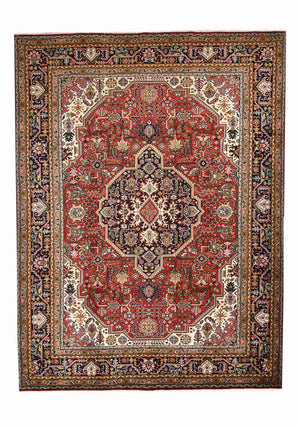 Persisk matta - Tabriz - 335 x 252 cm - röd
