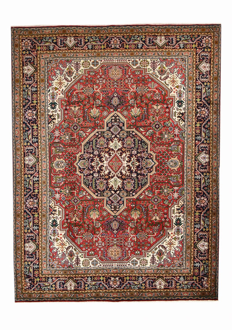 Persisk matta - Tabriz - 335 x 252 cm - röd