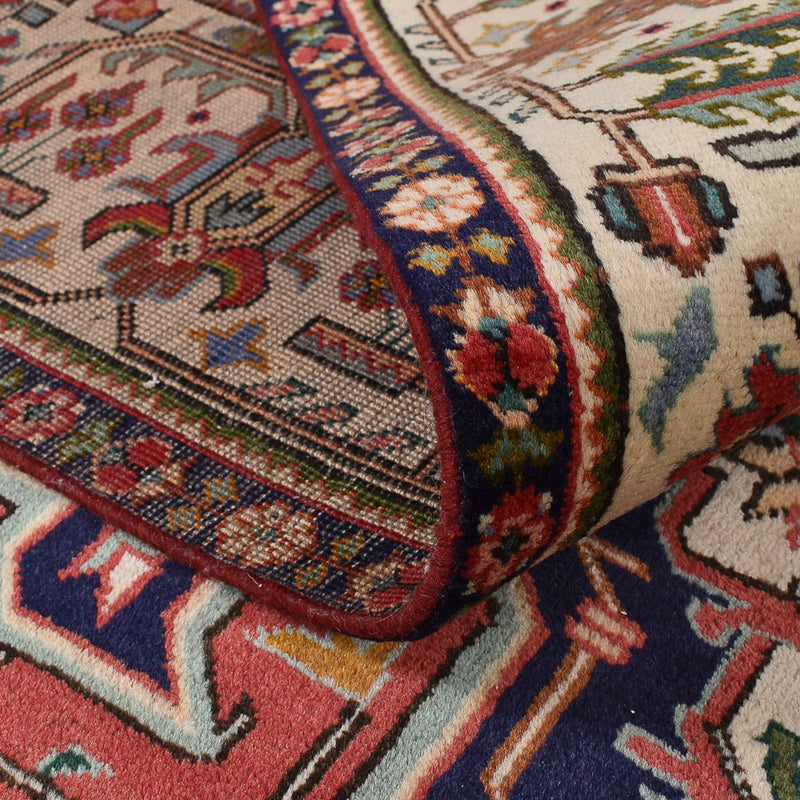 Persisk matta - Tabriz - 335 x 257 cm - ljusröd