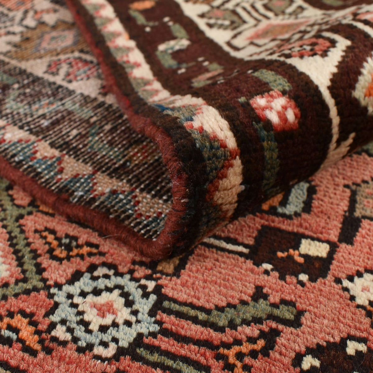 Runner Persisk matta - Nomadic - 308 x 128 cm - ljusröd