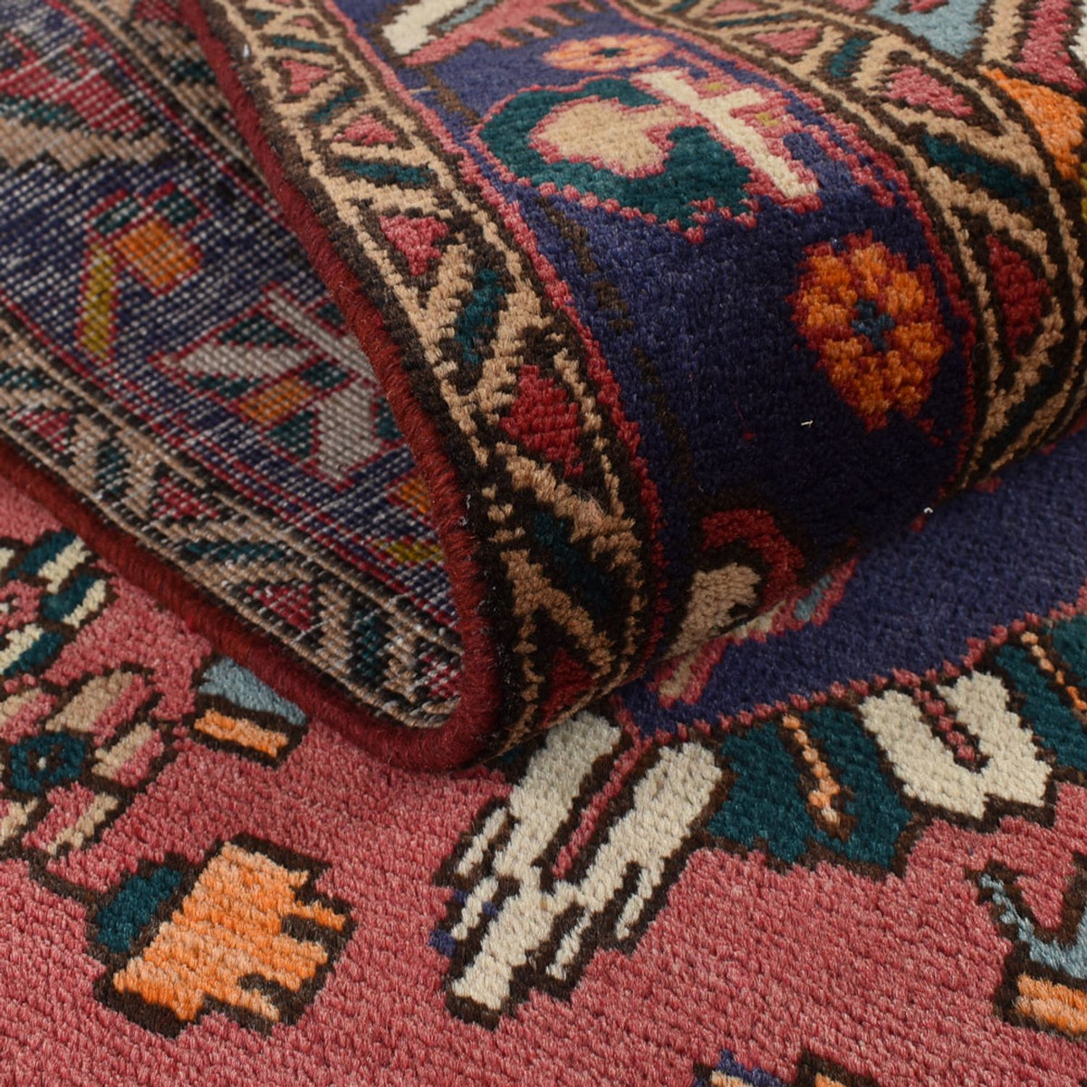 Runner Persisk matta - Tabriz - 338 x 112 cm - röd