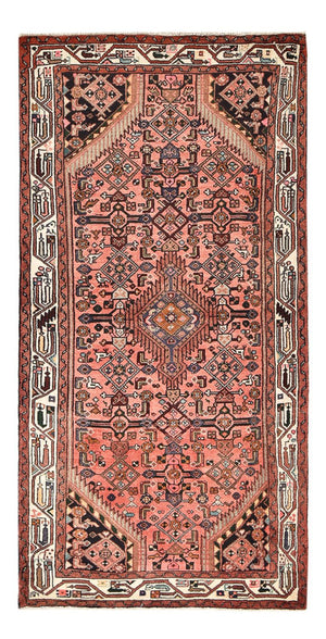 Runner Persisk matta - Nomadic - 198 x 96 cm - ljusröd