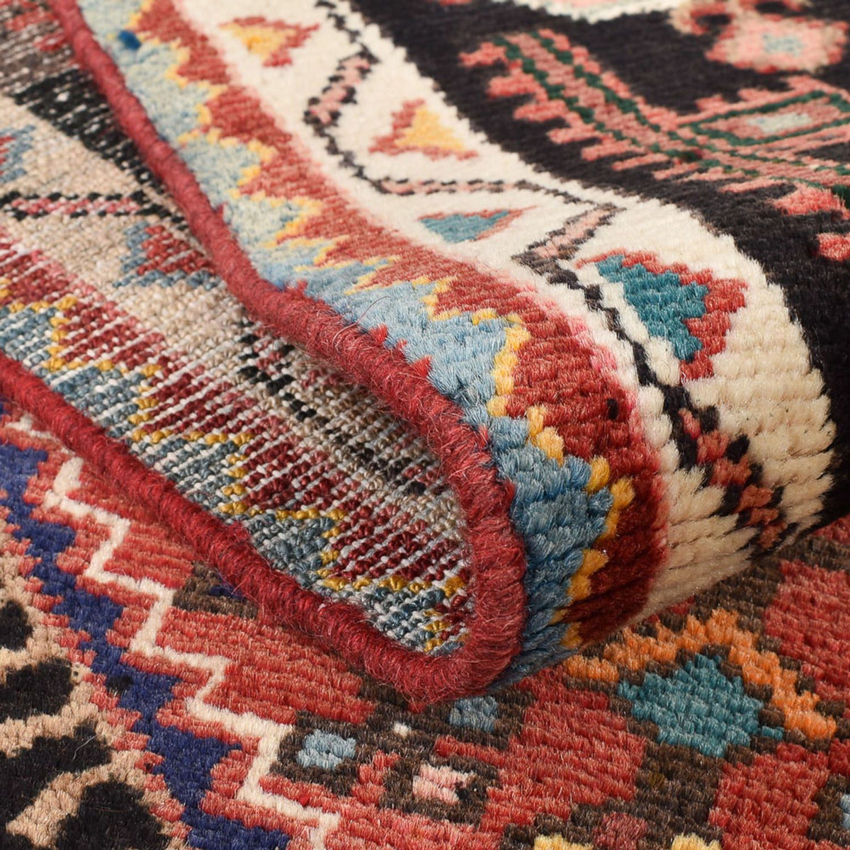 Persisk matta - Nomadic - 215 x 128 cm - flerfärgad