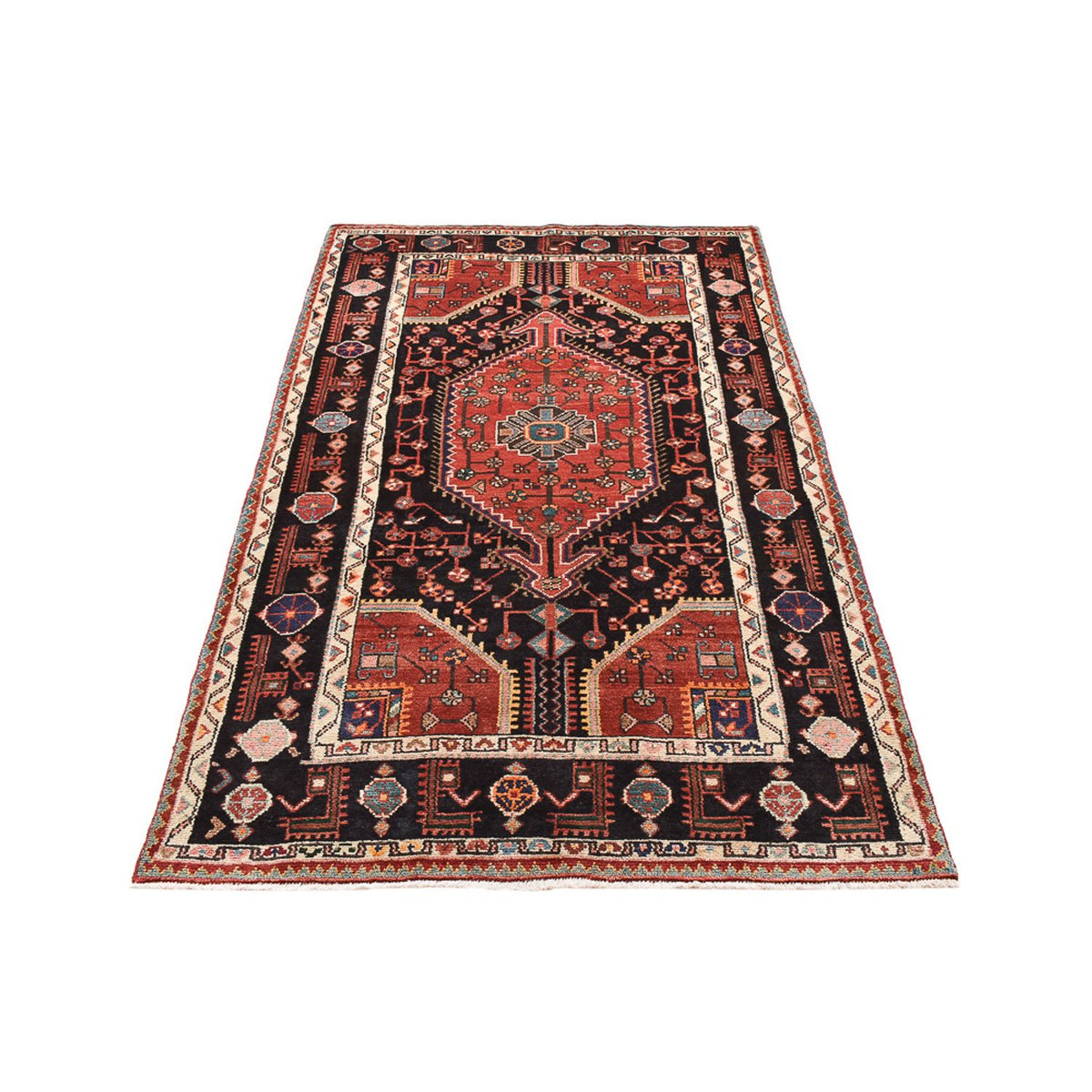 Persisk matta - Nomadic - 215 x 128 cm - flerfärgad