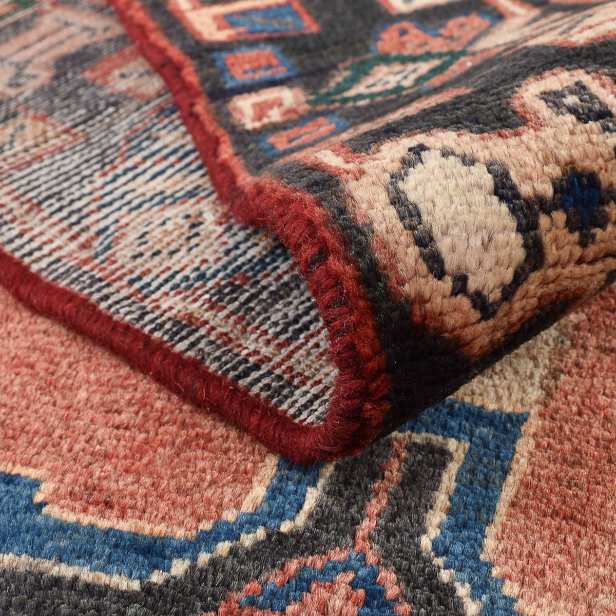 Persisk matta - Nomadic - 208 x 116 cm - flerfärgad