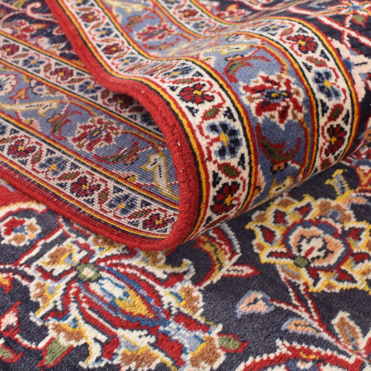 Persiska mattor - Keshan - 395 x 296 cm - röd