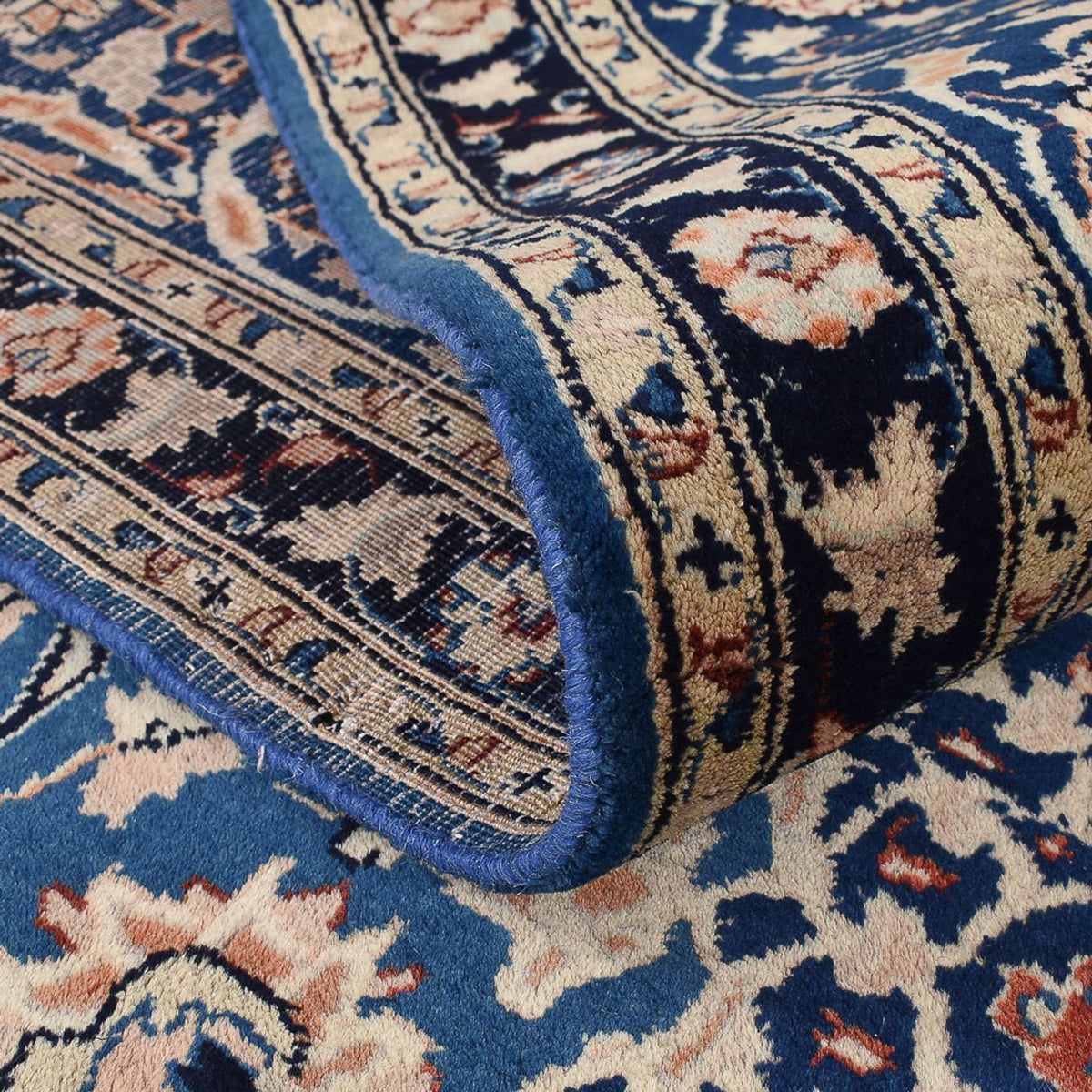 Persisk matta - Classic - 354 x 249 cm - ljusblå