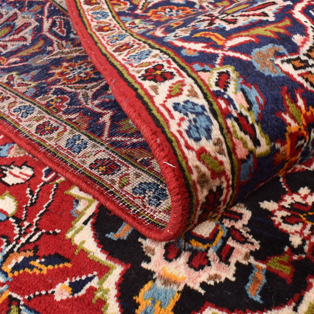 Persiska mattor - Keshan - 260 x 148 cm - röd