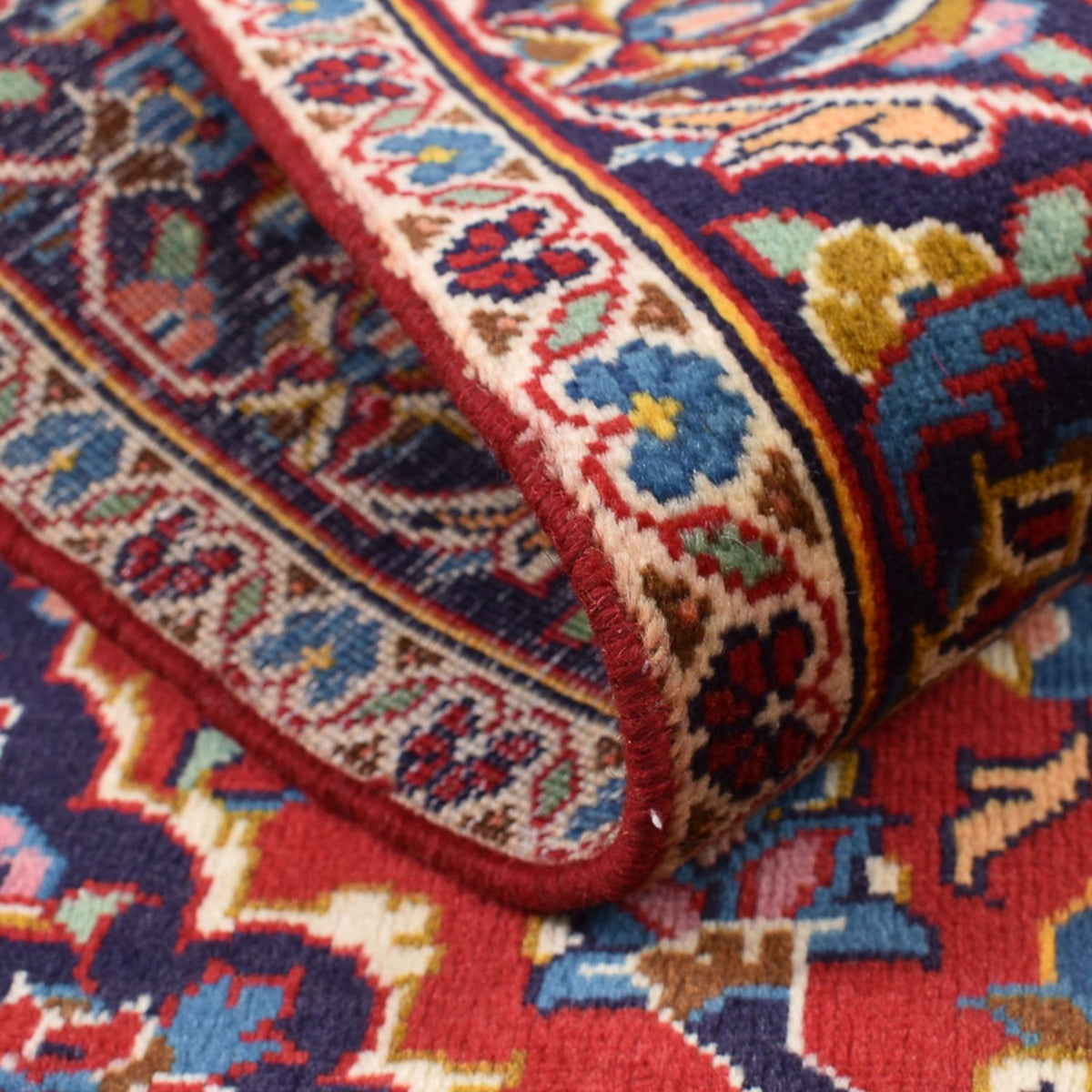 Persiska mattor - Keshan - 147 x 97 cm - röd