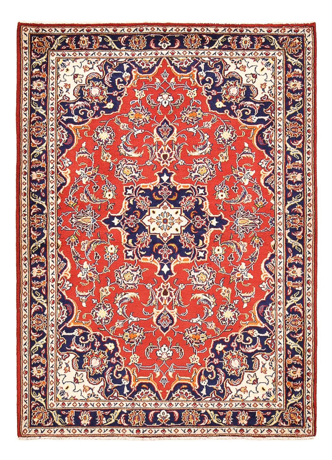 Persiska mattor - Keshan - 154 x 112 cm - röd