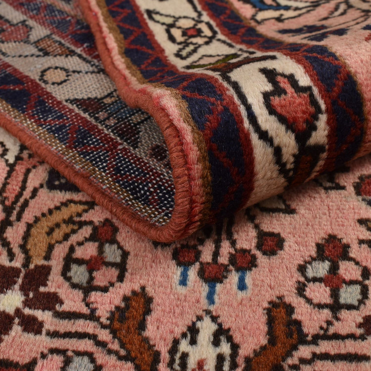 Runner Persisk matta - Nomadic - 328 x 78 cm - ljusröd