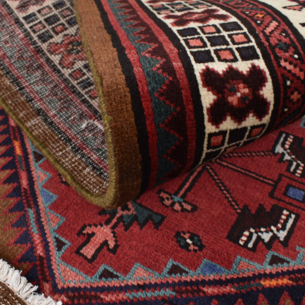 Runner Persisk matta - Nomadic - 222 x 100 cm - röd