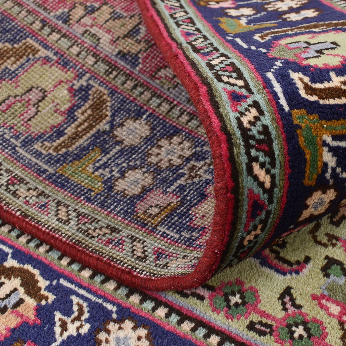 Persisk matta - Tabriz - 143 x 100 cm - ljusröd