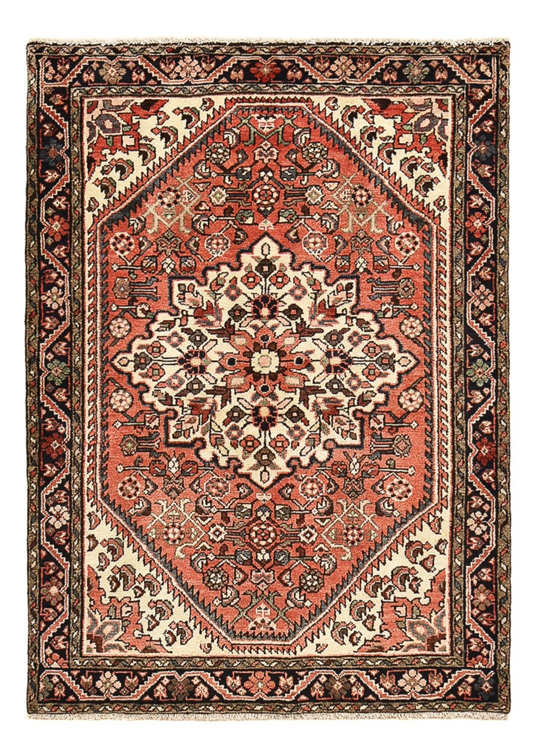 Persisk matta - Nomadic - 147 x 104 cm - ljusröd