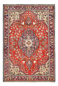 Persisk matta - Tabriz - 145 x 100 cm - röd