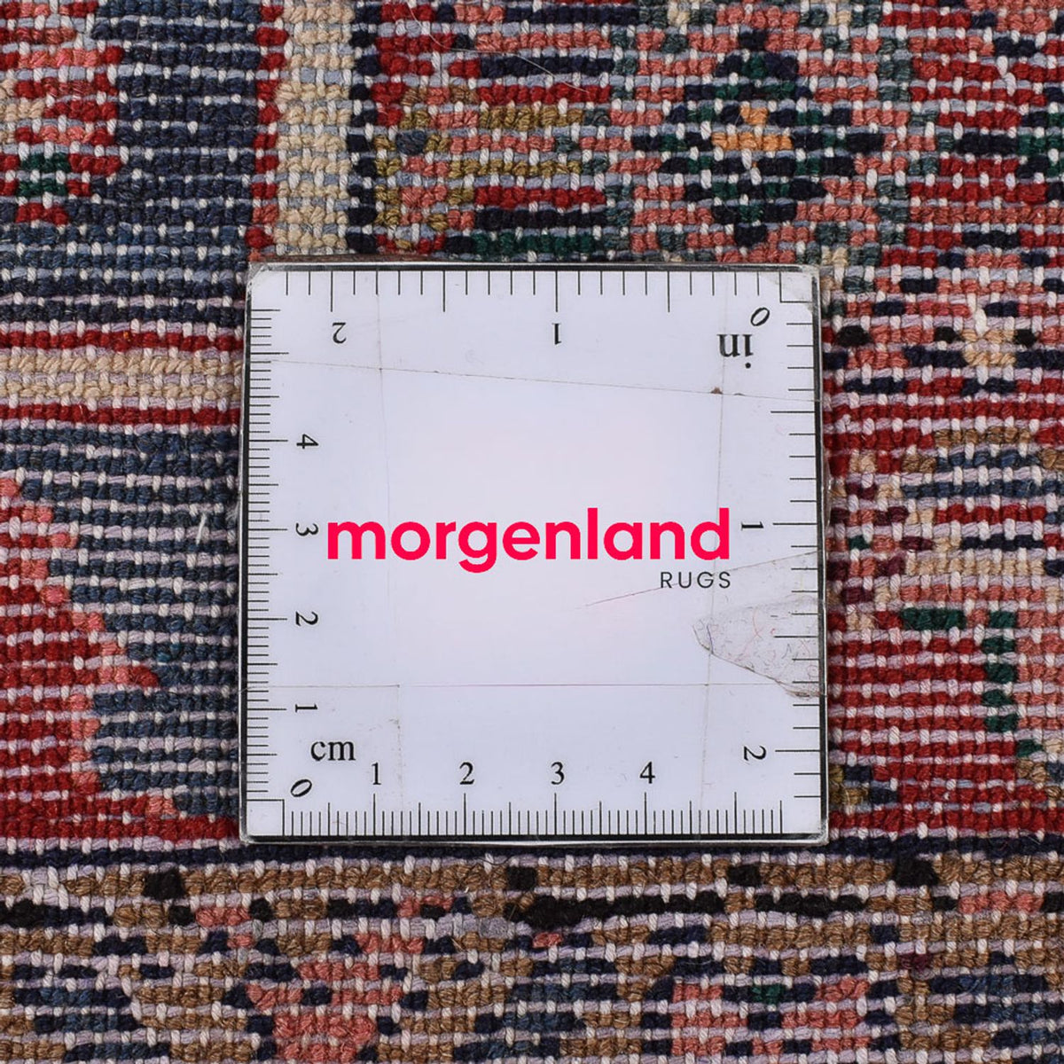 Persisk matta - Nomadic - 156 x 105 cm - mörkröd