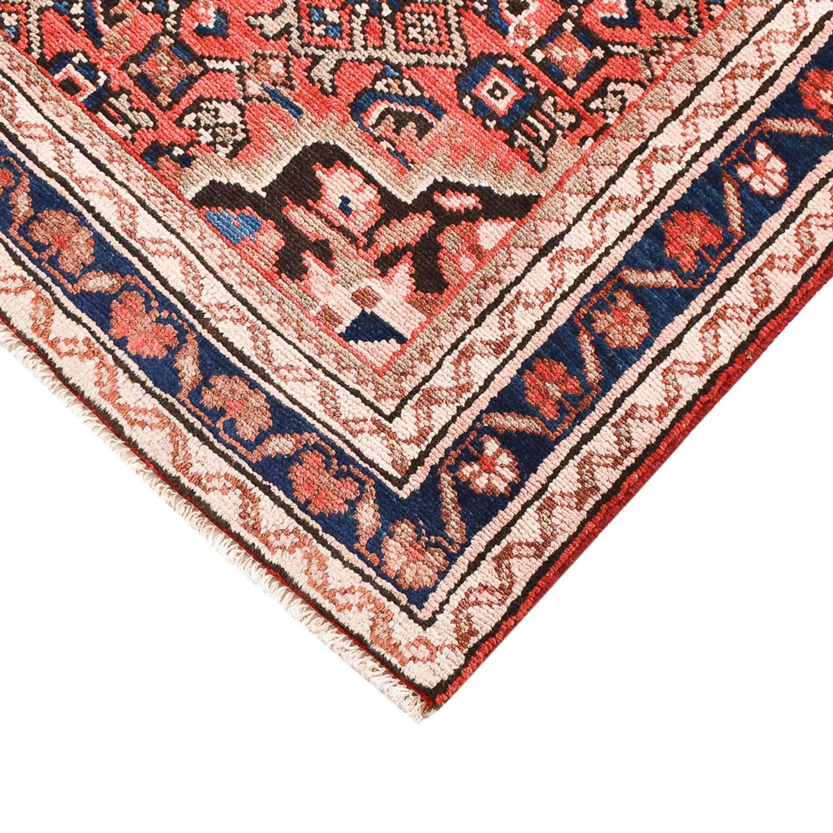 Persisk matta - Nomadic - 153 x 108 cm - ljusröd