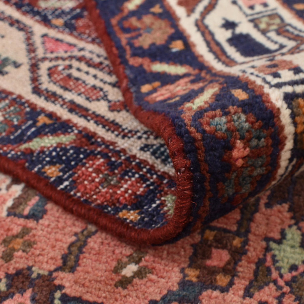 Persisk matta - Nomadic - 160 x 100 cm - ljusröd