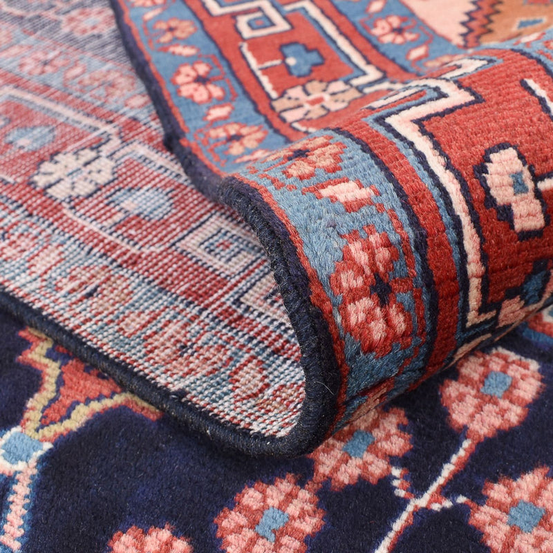 Persisk matta - Nomadic - 208 x 137 cm - mörkblå