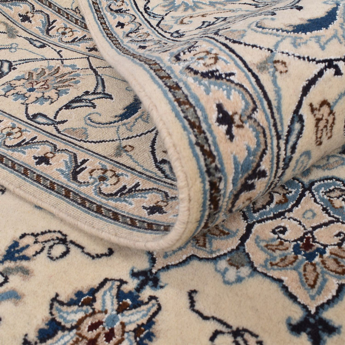 Persisk matta - Nain - 297 x 195 cm - sand