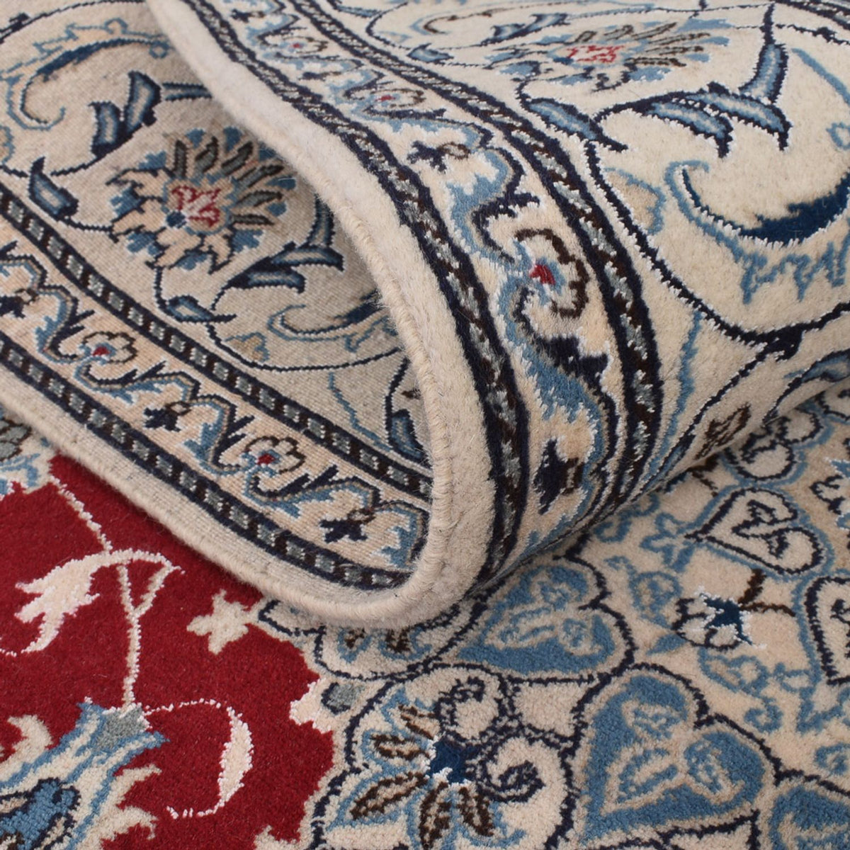 Persisk matta - Nain - 290 x 198 cm - röd