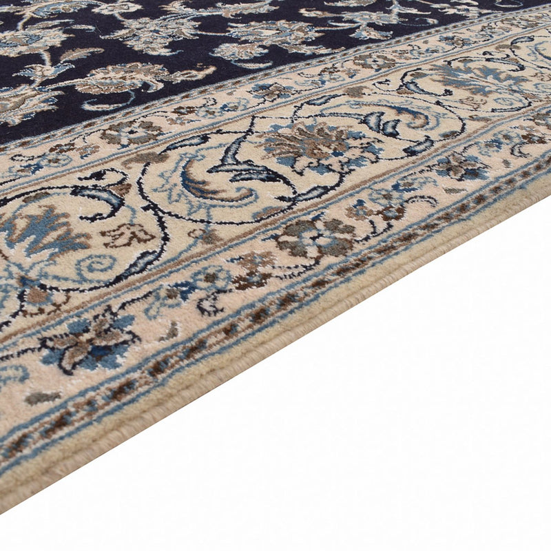 Persisk matta - Nain - 290 x 193 cm - mörkblå