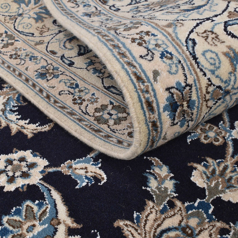 Persisk matta - Nain - 290 x 193 cm - mörkblå