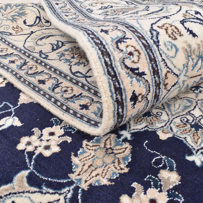 Persisk matta - Nain - 295 x 195 cm - mörkblå