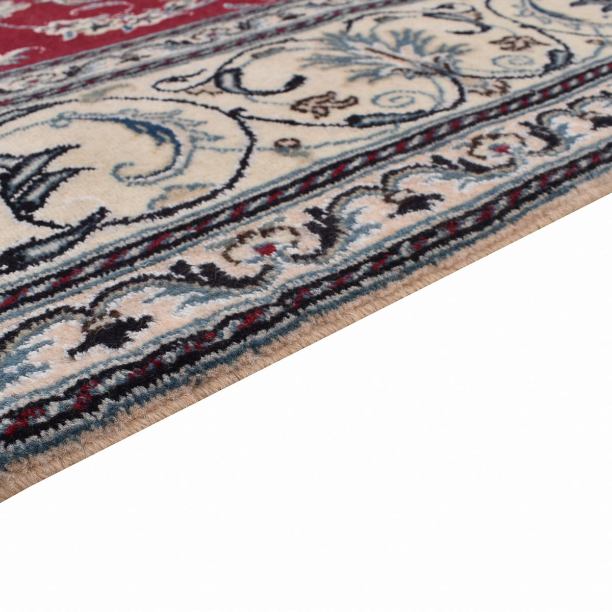 Persisk matta - Nain - 297 x 203 cm - röd