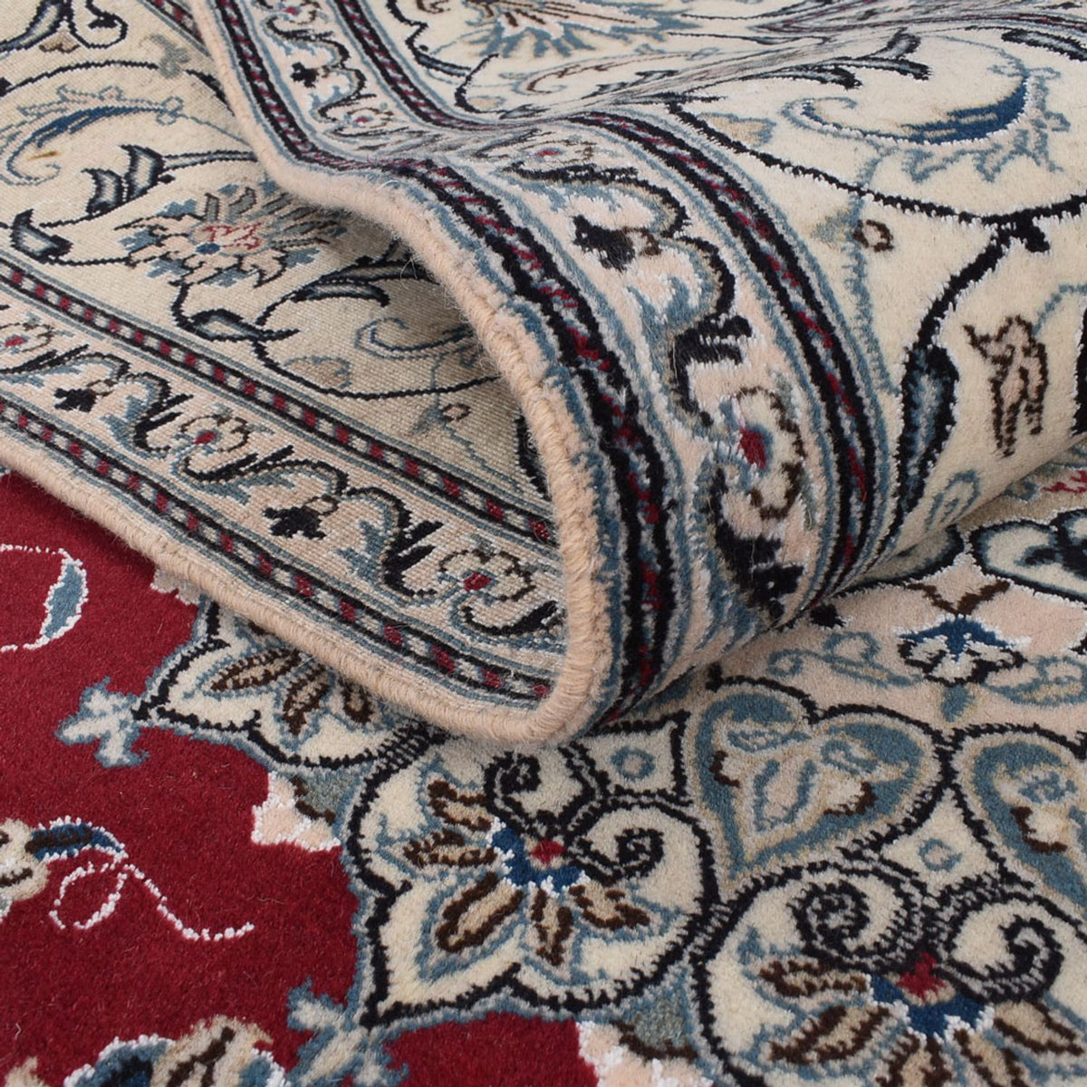 Persisk matta - Nain - 297 x 203 cm - röd