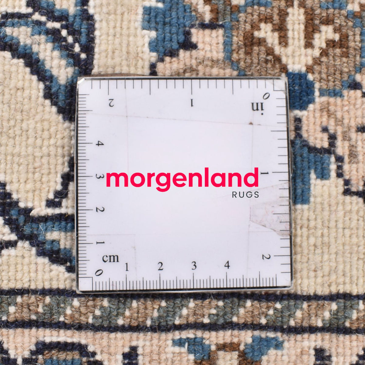 Persisk matta - Nain kvadrat  - 202 x 195 cm - blå